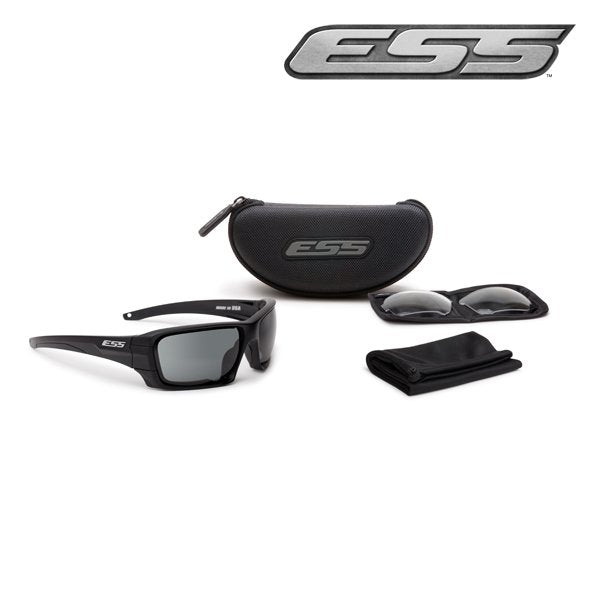 Kit solaires balistiques ESS Rollbar verres ESSOPTICS 2,2 mm et étui rigide