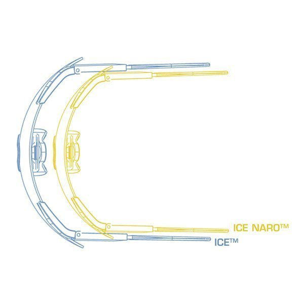 Kit monture de rechange ESS ICE NARO complet branches embout nasal et élastique