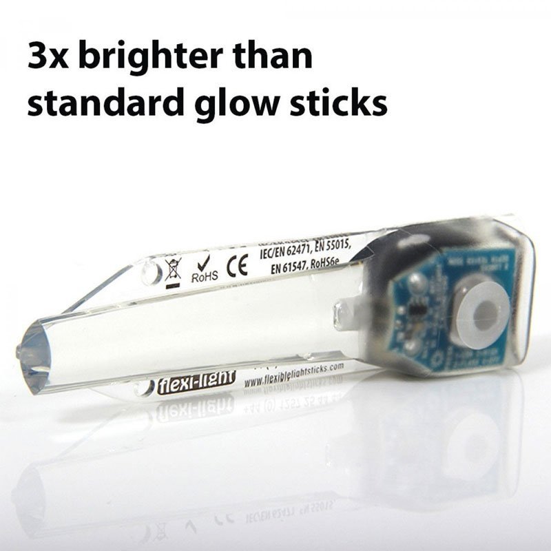 Lampe marqueur Flexi-Light V3 en silicone 8 lumens étanche 100 m à support auto-agrippant
