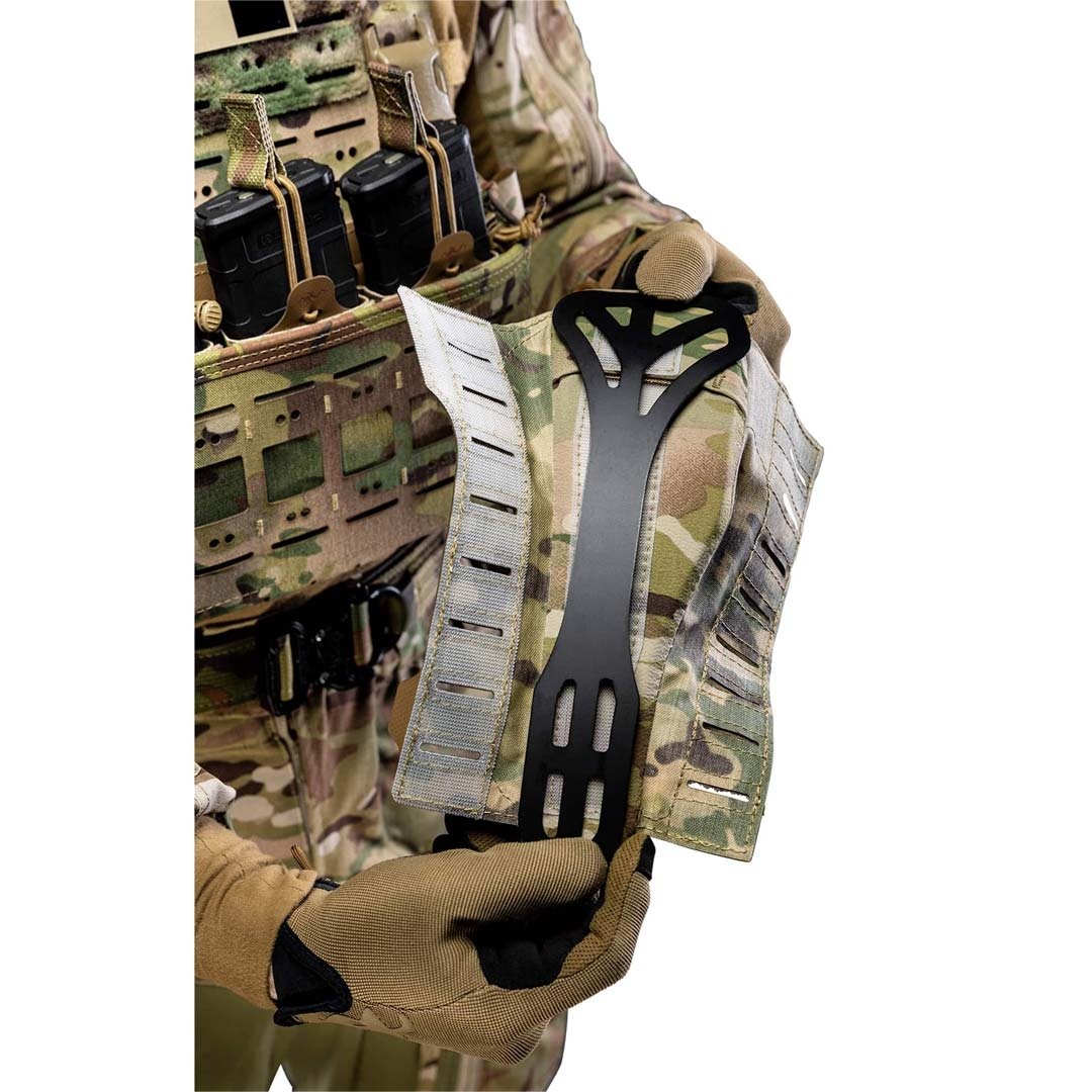 Comfort Shoulder Pads Frog Pro en LAHYCO à inserts semi-rigides, vendues par paire
