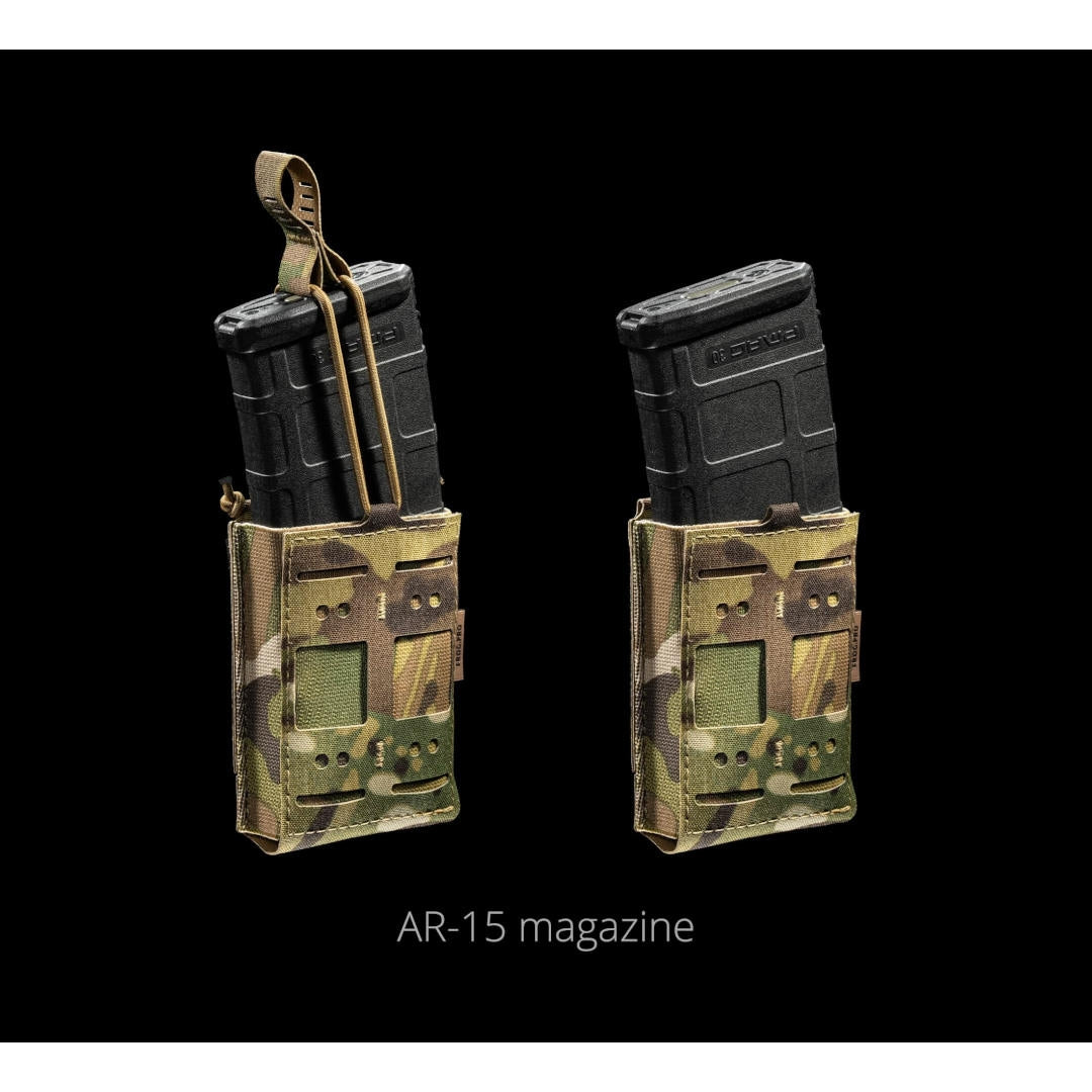 Porte-chargeur 5.56 Fast Mag Pouch Frog Pro ouvert à rétention élastique 45 g