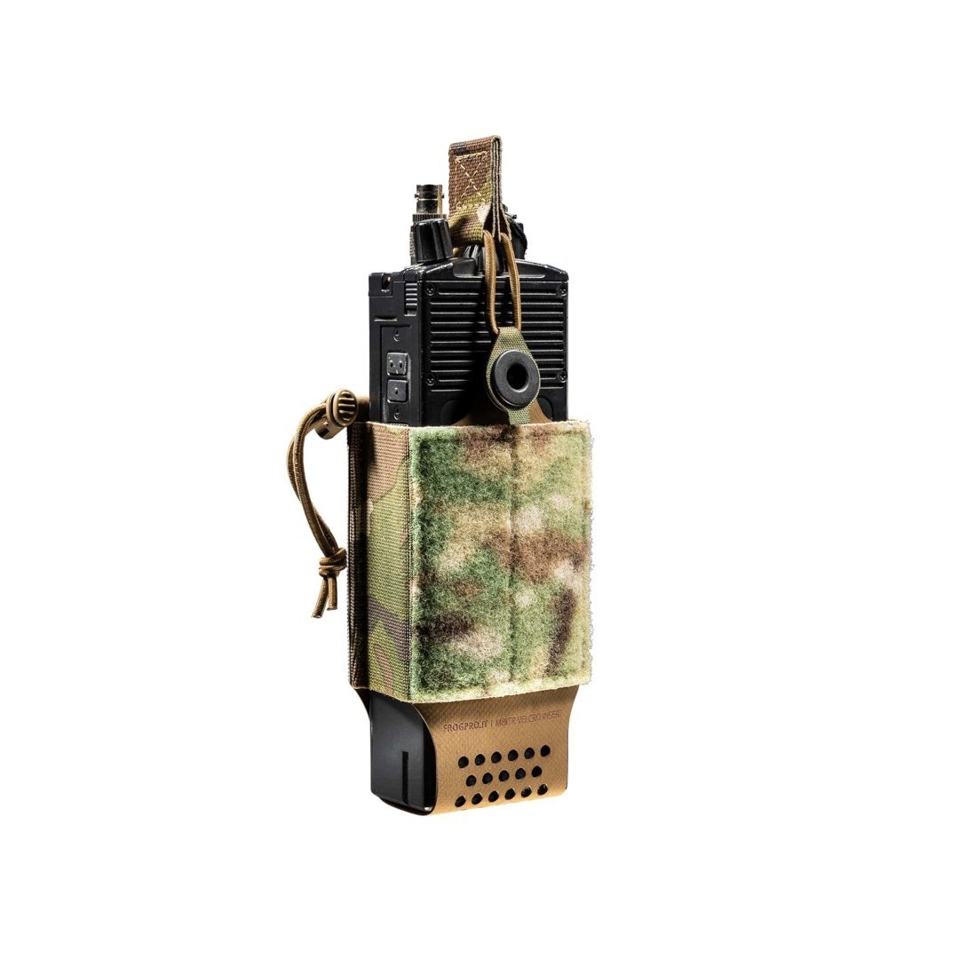 Insert porte-radio MBITR Frog Pro en tissu composite LAHYCO 18 x 8 x 4 cm