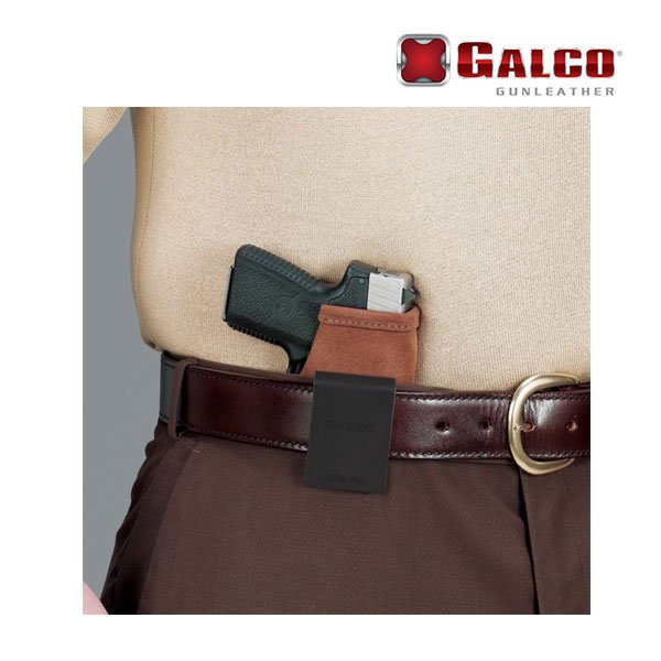 Holster inside Galco Stow-N-Go en cuir Center Cut Steerhide à bouche renforcée