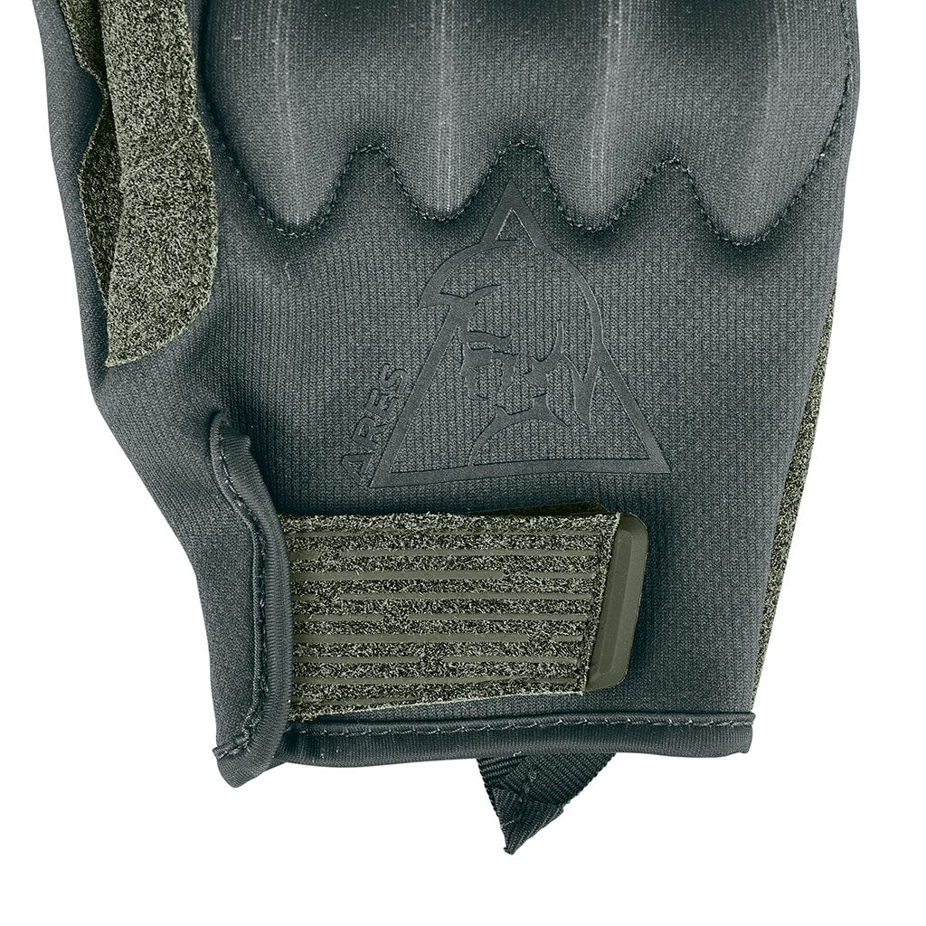 Gants d'intervention Ares Gunner Impact renfort de gomme et paume microfibre Nash