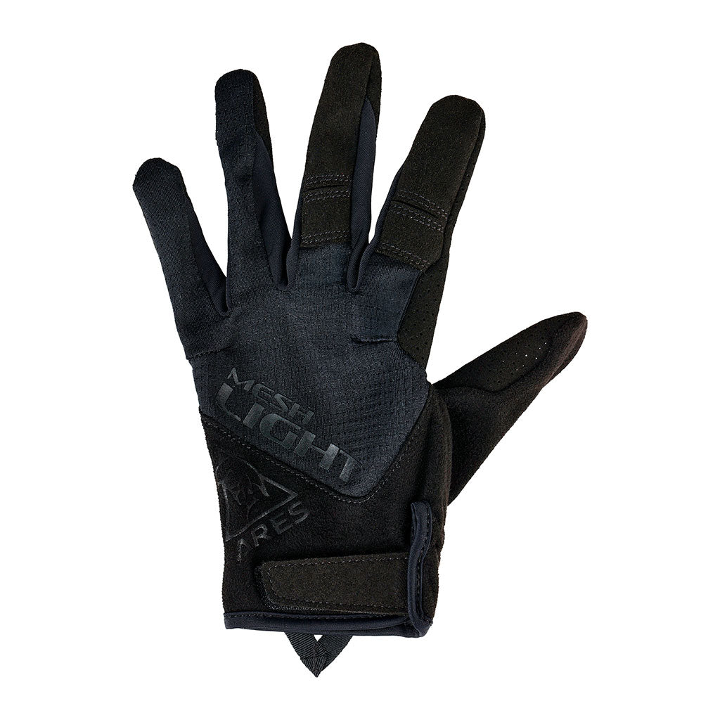 Gants tactiques Ares Mesh Light paume microfibre Nash perforée et cinq doigts tactiles