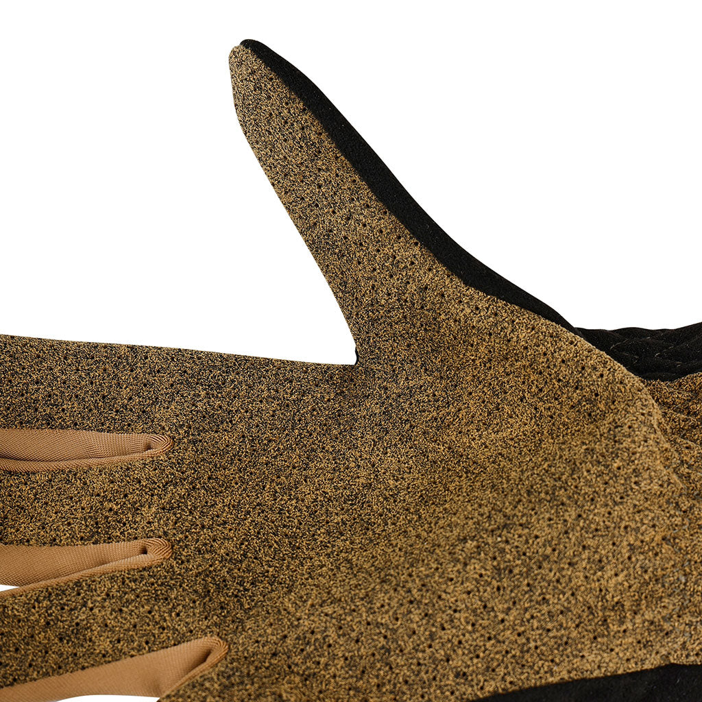 Gants tactiques Ares Mesh Light paume microfibre Nash perforée et cinq doigts tactiles
