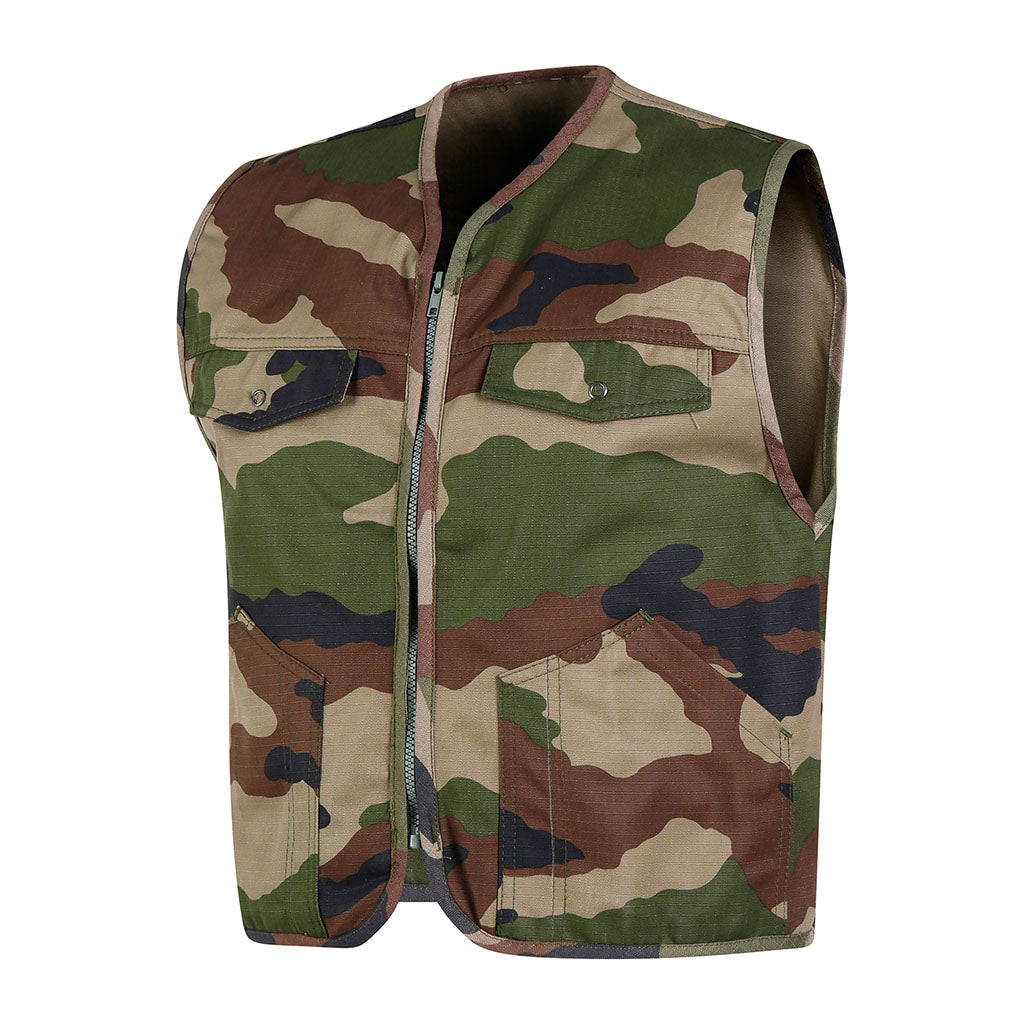 Gilet pour enfant Ares sur la coupe d'un gilet de combat, décliné par tranche d'âge