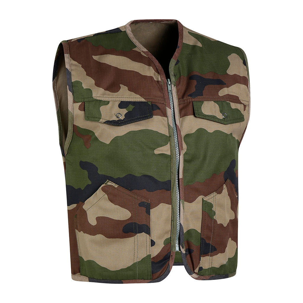 Gilet pour enfant Ares sur la coupe d'un gilet de combat, décliné par tranche d'âge
