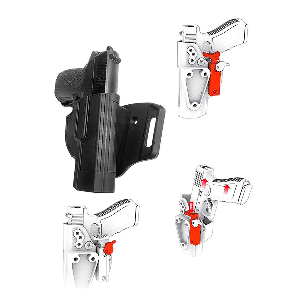 Holster King Cobra EB10 pour Glock 17, 19 et 26 passant haut rétention niveau 2