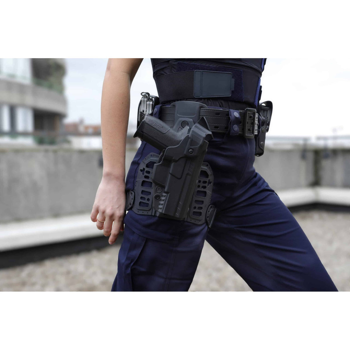 Holster GK Professional Double Sécurité polymère rétention active pont basculant