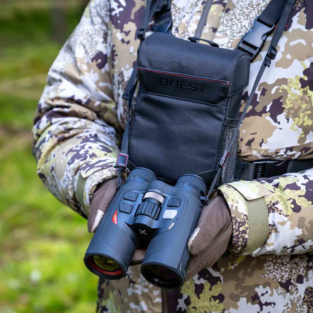 Jumelles thermiques Nocpix QUEST S50R capteur 1280 x 1024 px 60 Hz télémètre 1000 m