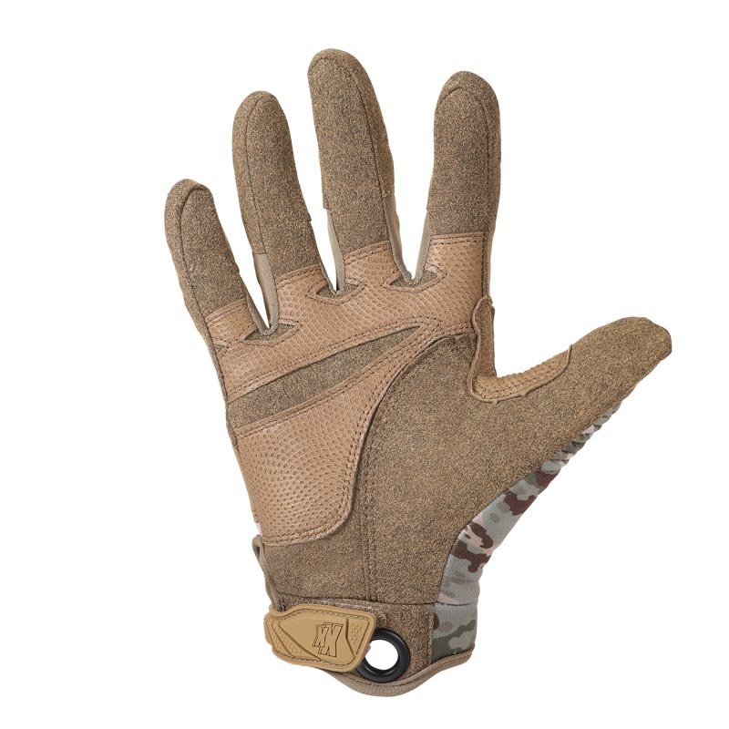 Gants tactiques Kinetixx X-Pro protection préformée au carbone sur les phalanges