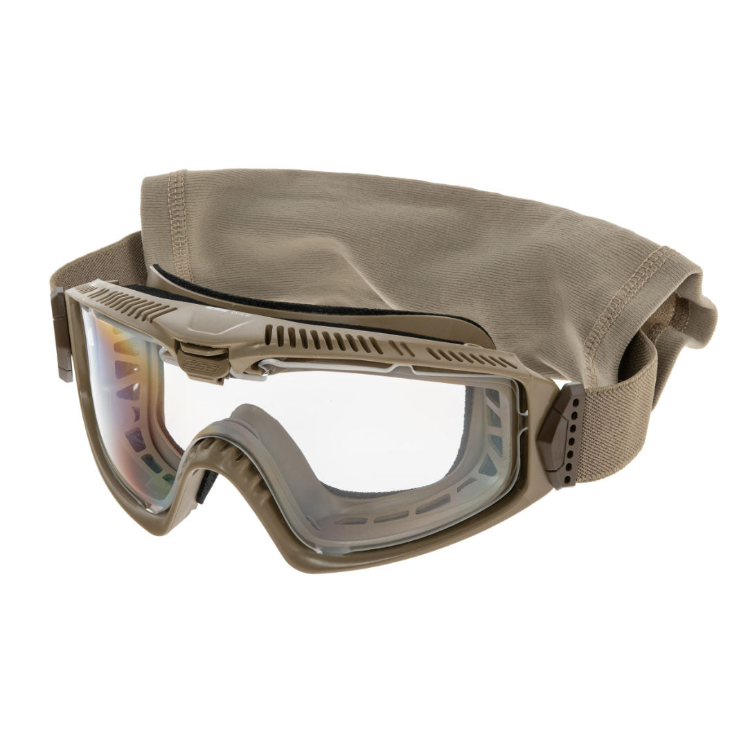 Kit masque balistique ESS Influx AVS, deux écrans polycarbonate 3 mm, EN 166 et ANSI Z87.1