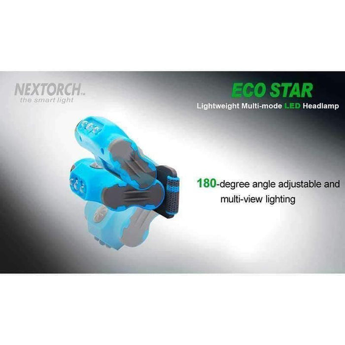 Lampe frontale ECO STAR BLACK Nextorch - Noir - - Welkit.com - 3662950062810 - 3