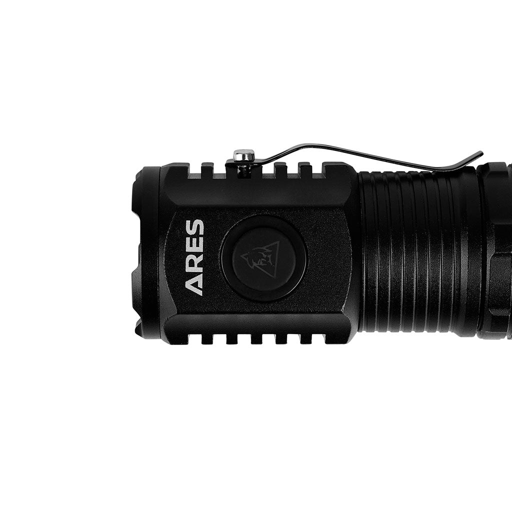 Lampe torche Ares Pocket en aluminium 2000 lumens rechargeable à culot magnétique