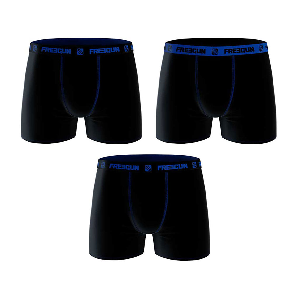 Lot de 3 boxers Ares en coton pour le paquetage et le service courant