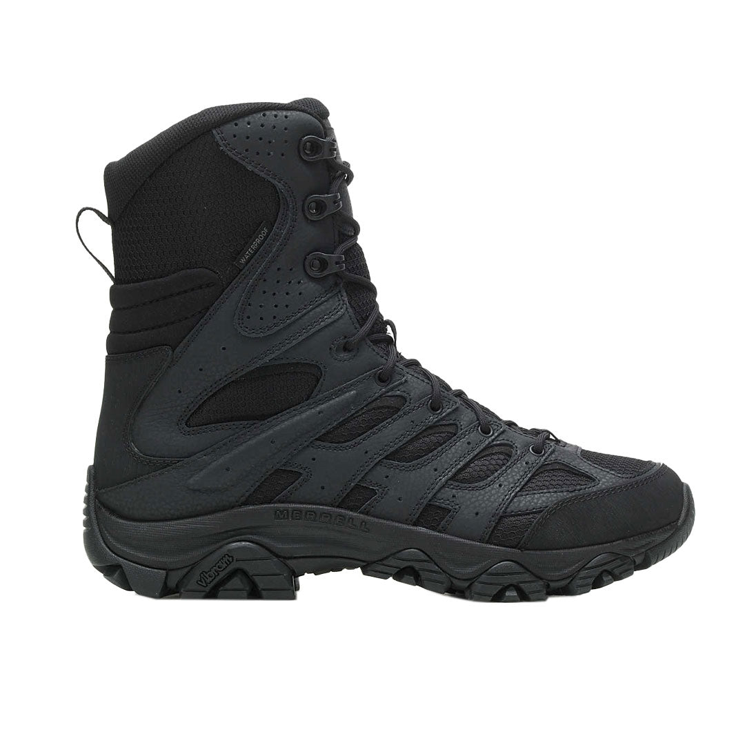 Chaussures d'intervention Merrell Moab 3 Tactical 8 pouces imperméables à glissière latérale