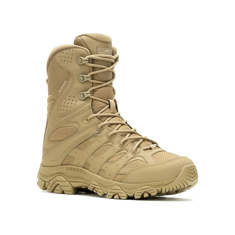 Chaussures d'intervention Merrell Moab 3 Tactical 8 pouces imperméables à glissière latérale