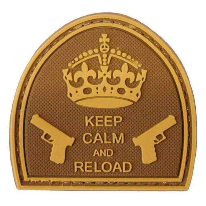 Morale patch KEEP CALM AND RELOAD MNSP - Coyote - - Welkit.com - 2000000271569 - 3