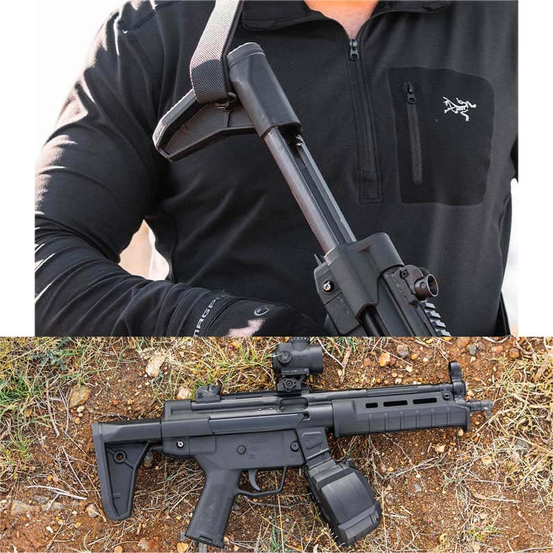 Crosse pliante Magpul SL pour HK94 et MP5 longueur de traction 33,5 cm 391 g