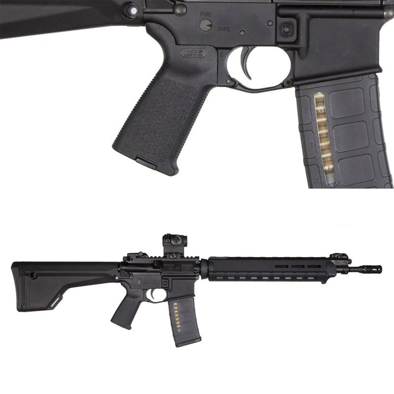 Poignée pistolet Magpul MOE pour plateforme M4 d'une masse de 120 grammes