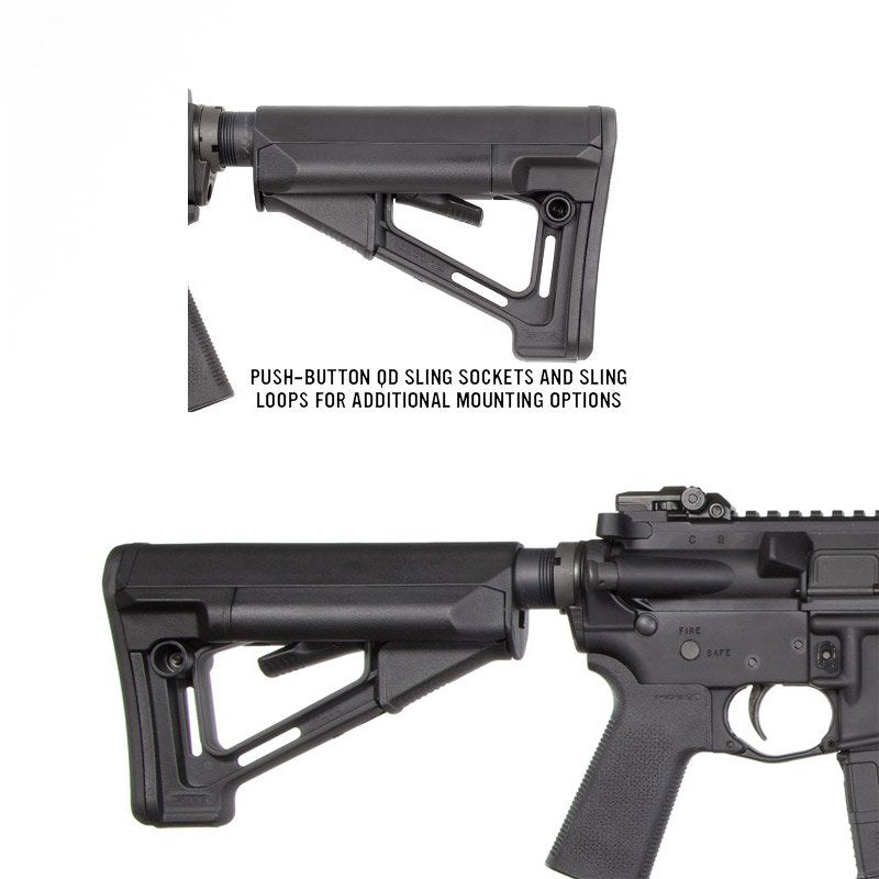 Crosse Magpul STR Carbine réglable AR15 et M4 deux tubes de rangement étanches