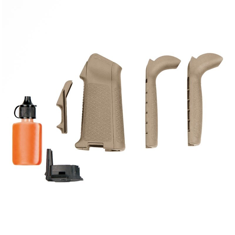 Kit poignée pistolet MIAD GEN 1.1 Type 2 Magpul pour AR10 avec trois dos interchangeables