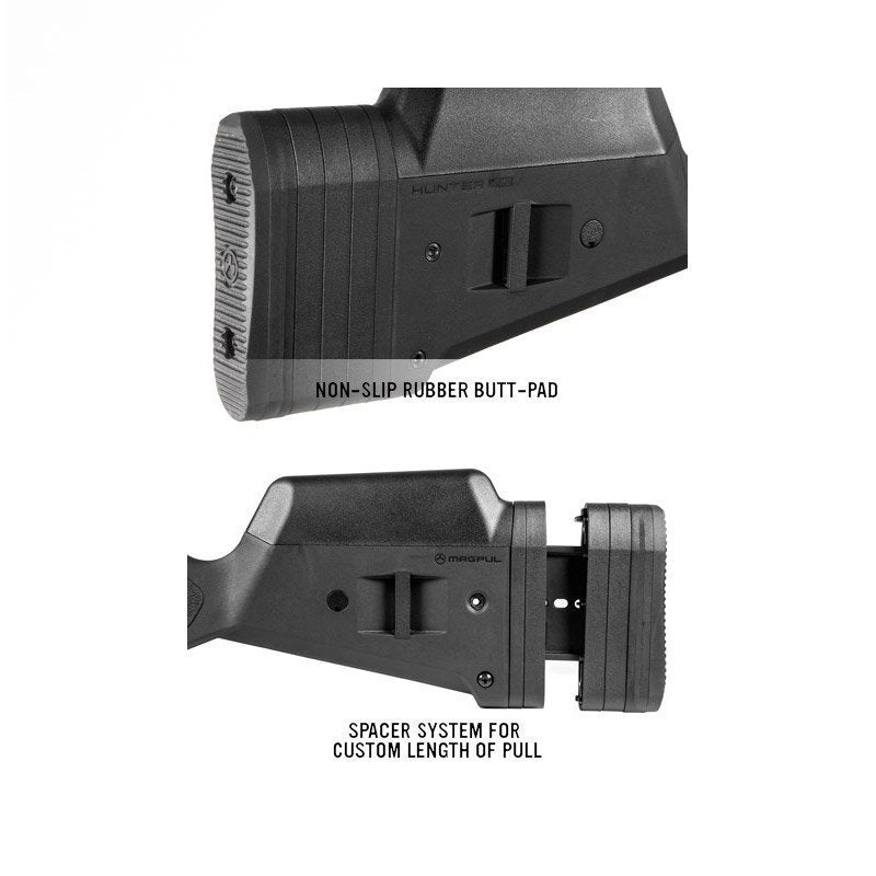 Crosse Magpul Hunter X-22 pour Ruger 10/22 en polymère renforcé et aluminium anodisé