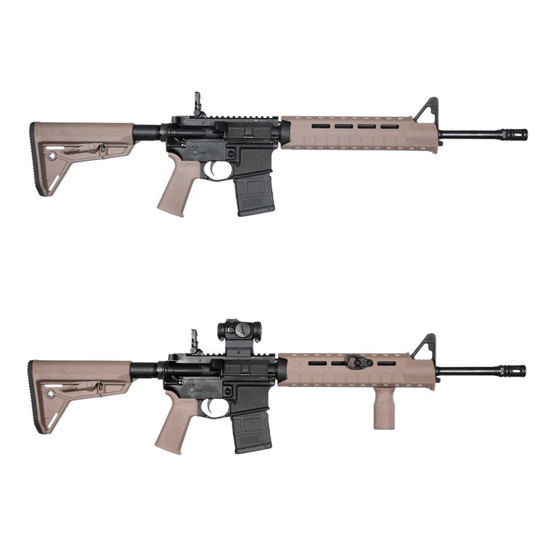 Garde-main Magpul MOE SL Mid à fentes M-LOK pour AR15 et M4 de 226 mm de long
