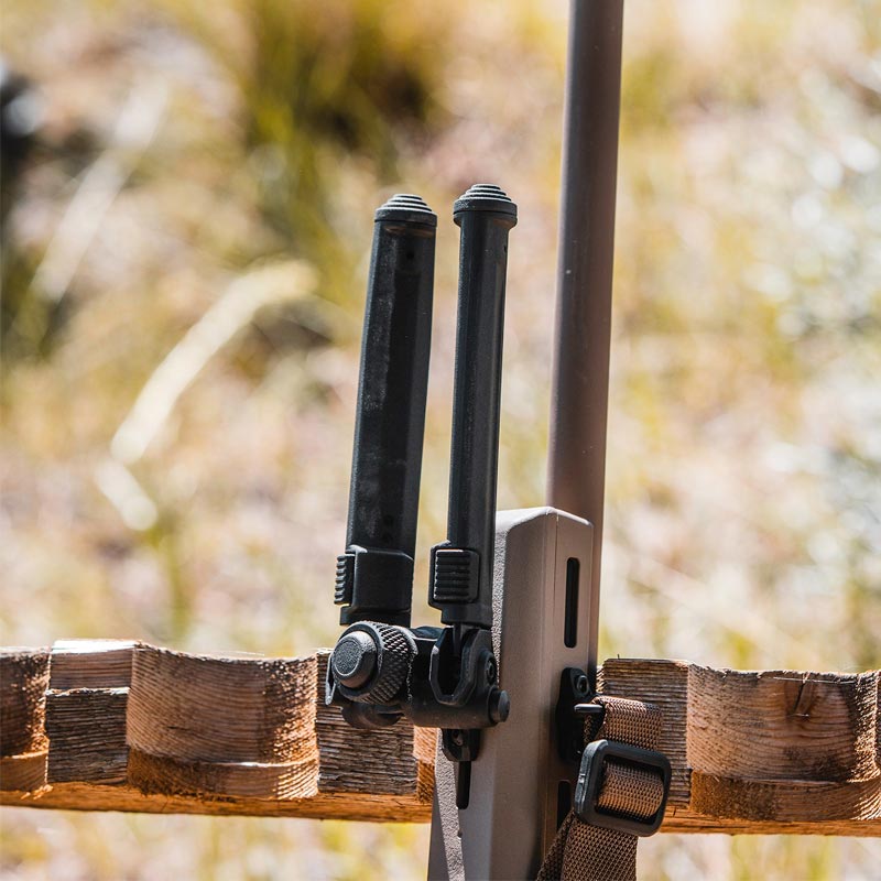Bipied Magpul à fixation M-LOK en aluminium 6061 T-6, jambes de 16 à 26 cm