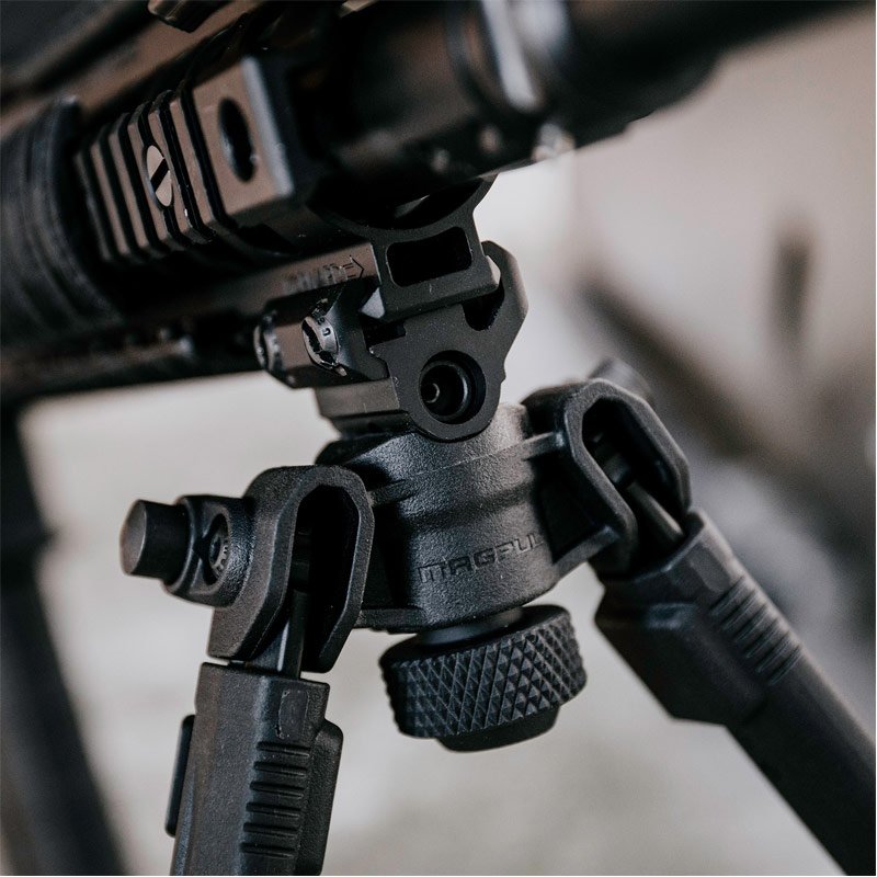 Bipied Magpul sur rail Picatinny en aluminium 6061 T-6, réglable de 16 à 26 cm