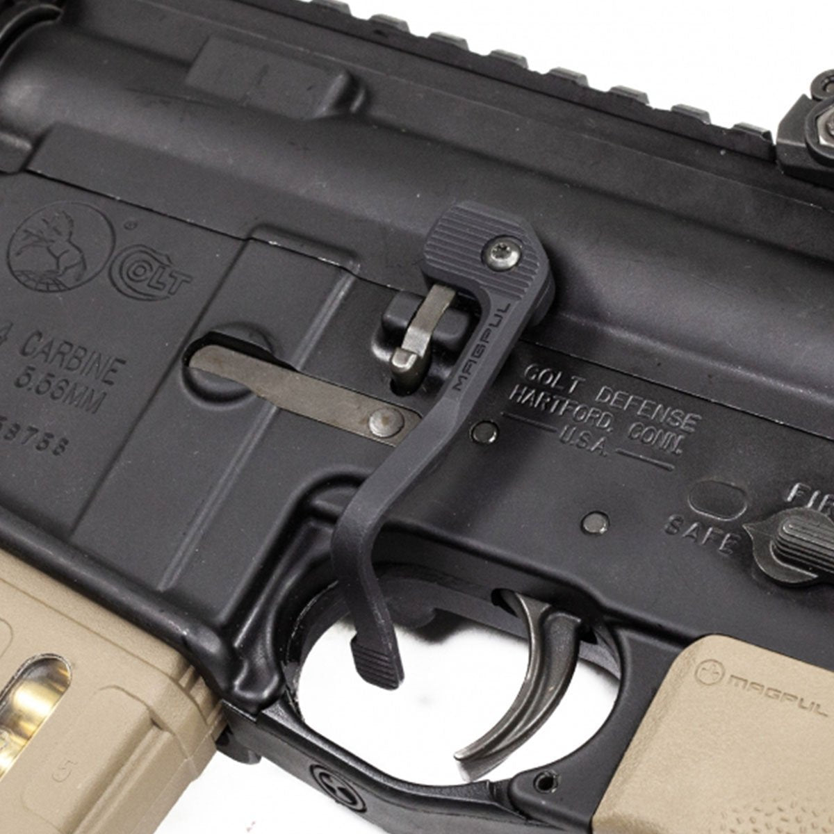 Déclencheur de culasse Magpul B.A.D. Lever en aluminium anodisé pour AR15 et M4