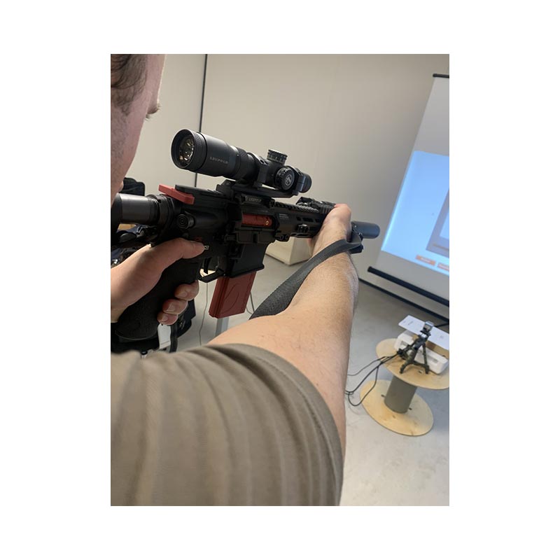 Système d'entraînement au tir à sec Blackbeard Mantis AR-15 à réinitialisation de détente