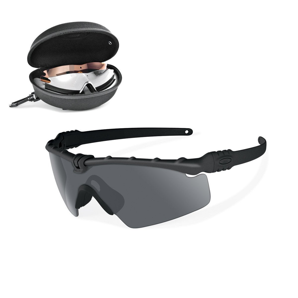 Lunettes balistiques Oakley SI M-Frame 3.0 version EN 166 certifiée CE avec écrans Plutonite