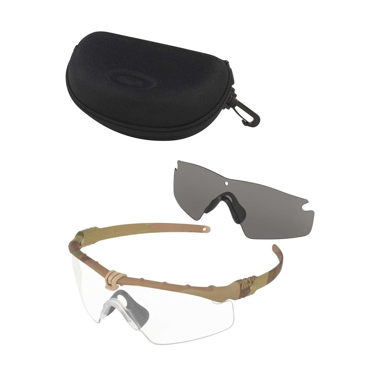 Lunettes balistiques Oakley SI M-Frame 3.0 version EN 166 certifiée CE avec écrans Plutonite