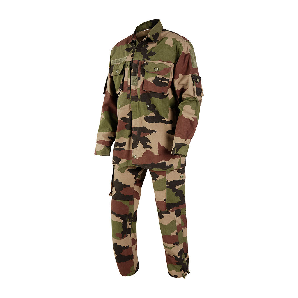 Pantalon de combat Ares ripstop polycoton, ceinture élastiquée et renforts genoux