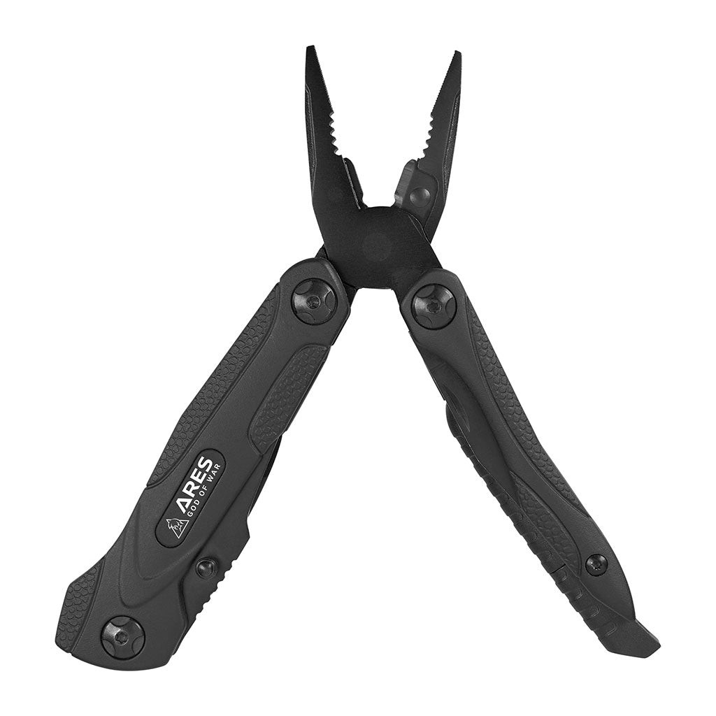 Pince multifonctions Ares Crabe Luxe 14 outils avec silex d'allumage et sifflet intégrés