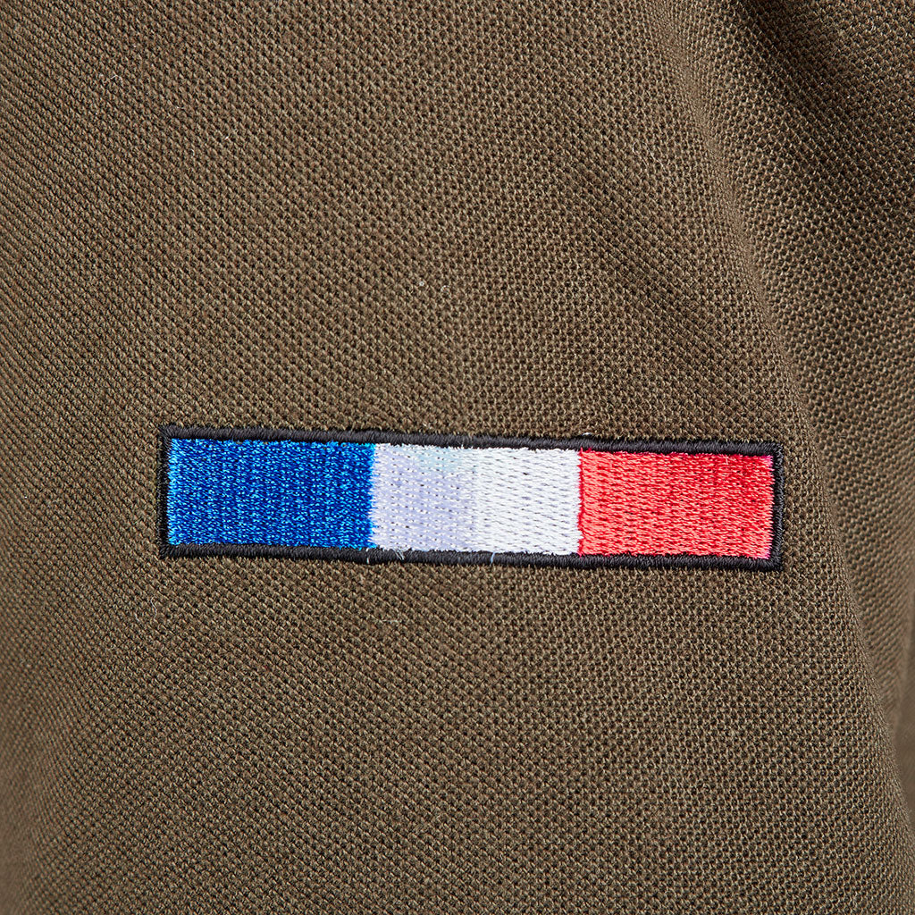 Polo tactique Ares French Army polycoton 230 g/m² poche de manche à glissière