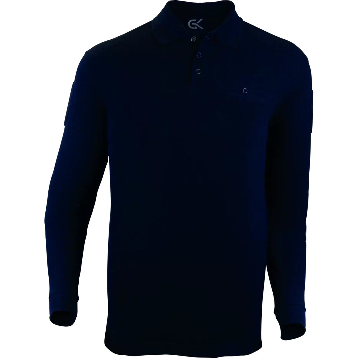 Polo de service manches longues GK Professional maille piquée polyester 300 g/m²