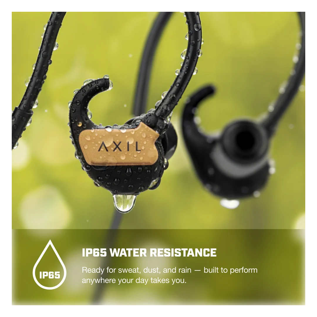 Protections auditives électroniques AXIL GS Extreme 3.0 Bluetooth 5.3 et 26 dB SNR