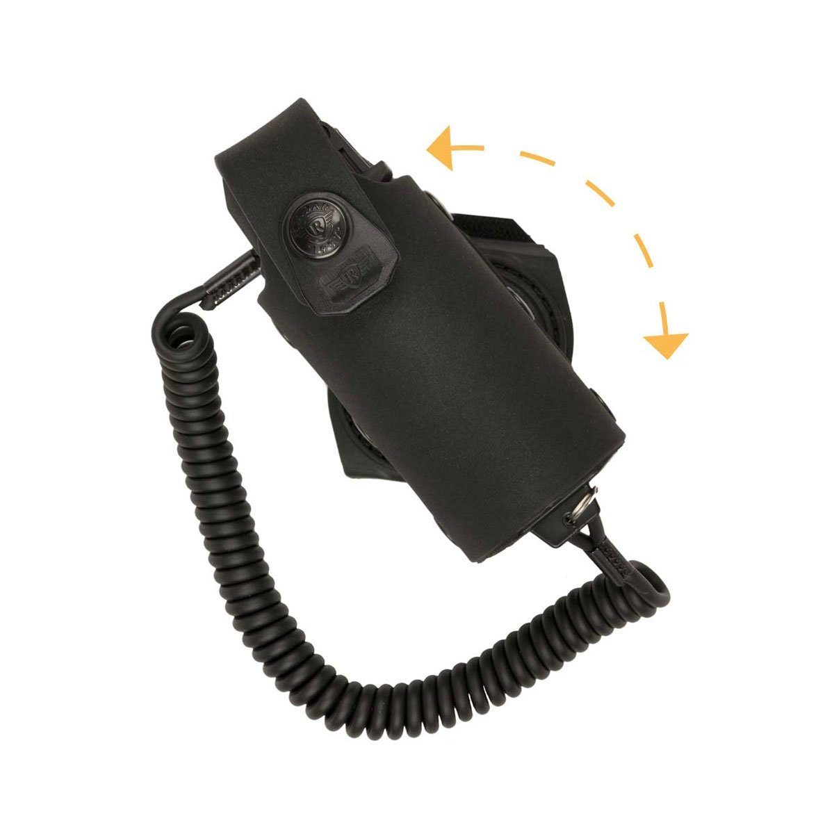 Porte-gazeuse 45 ml MK3 Radar 1957 en élastomère Quick & Lock avec longe anti-chute