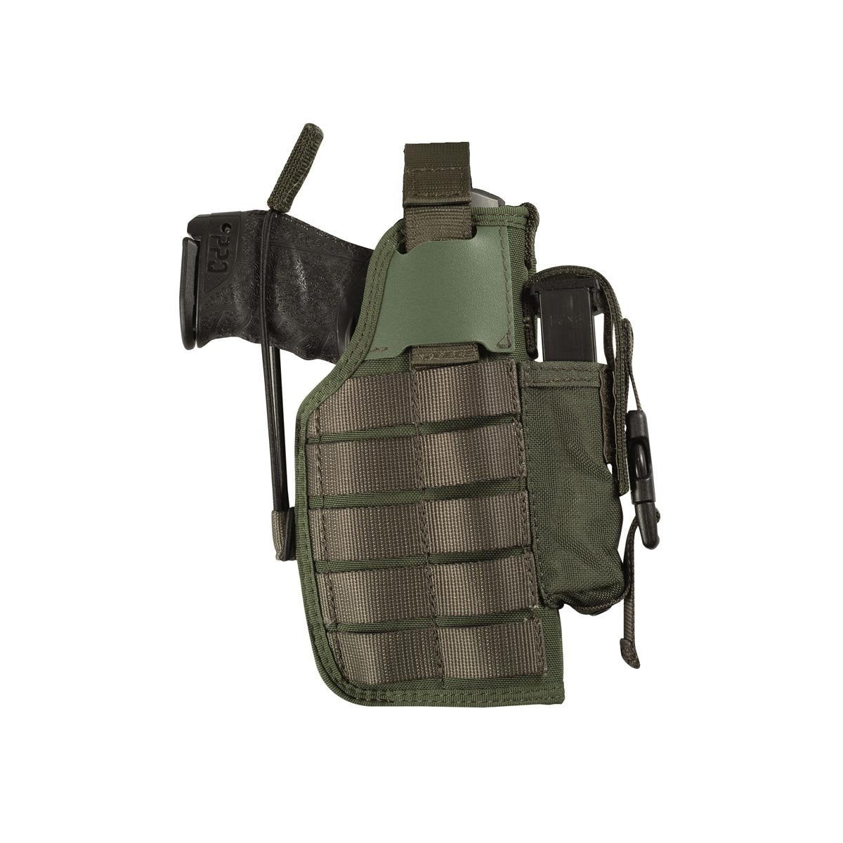 Holster universel B.D.U Radar 1957 en Cordura rétention niveau III fixation MOLLE