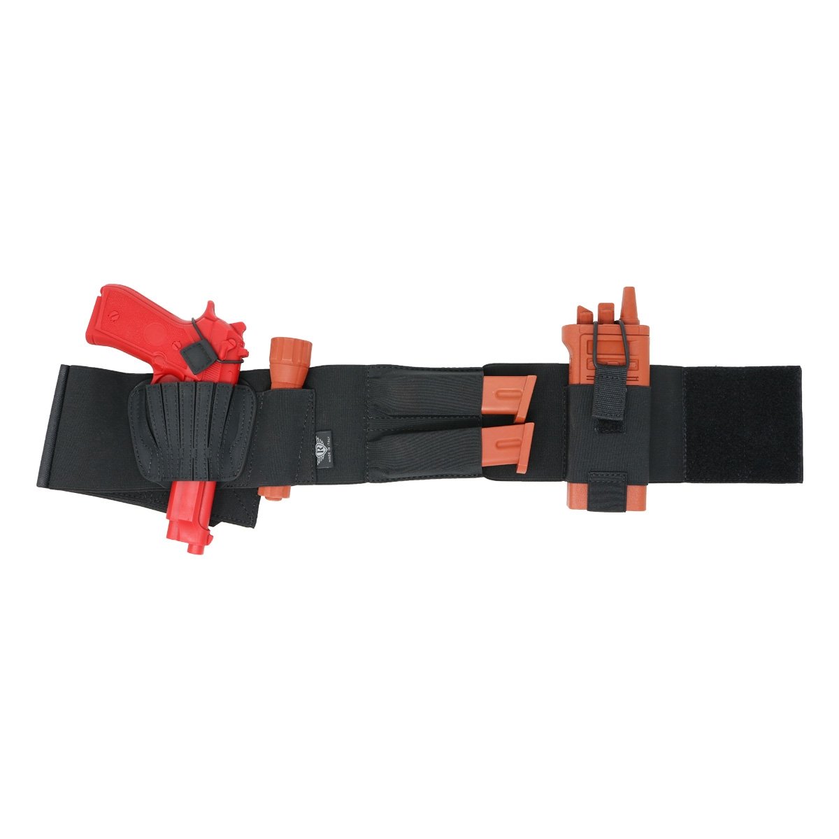 Ceinture holster Radar 1957 élastique 105 cm avec étui universel ambidextre 180 g