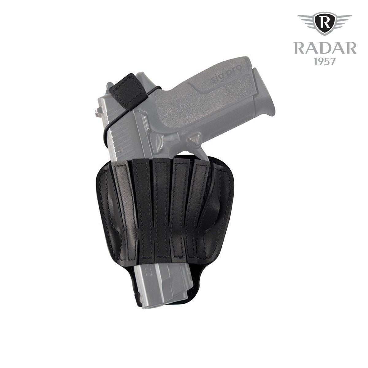 Holster inside Radar 1957 en polymère moulé, rétention niveau I et fixation crantée orientable