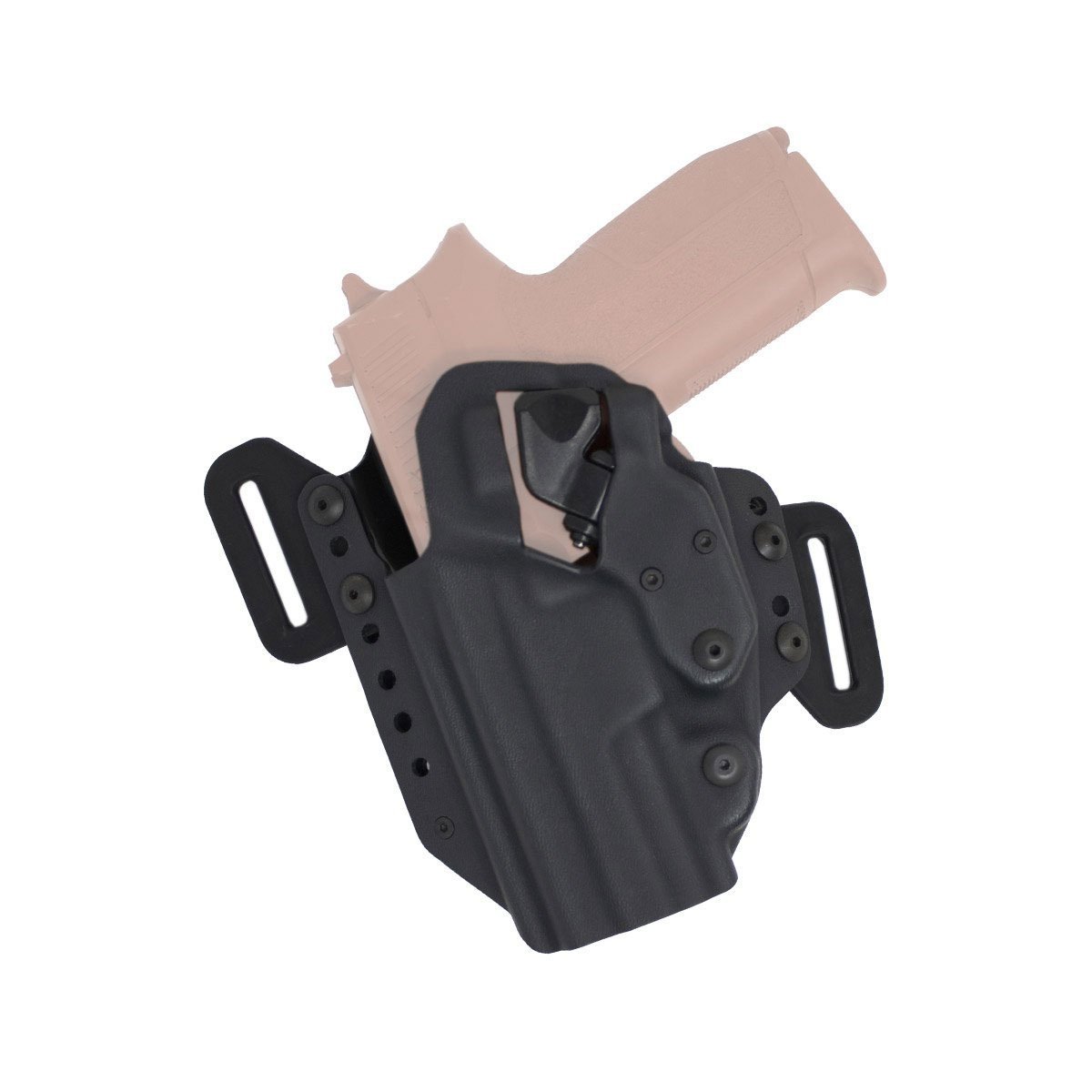 Holster discret Ltg-Pro Gaucher Glock 17-19-26 Niv II Kydex Fixat Mms 6500.0166 Radar 1957