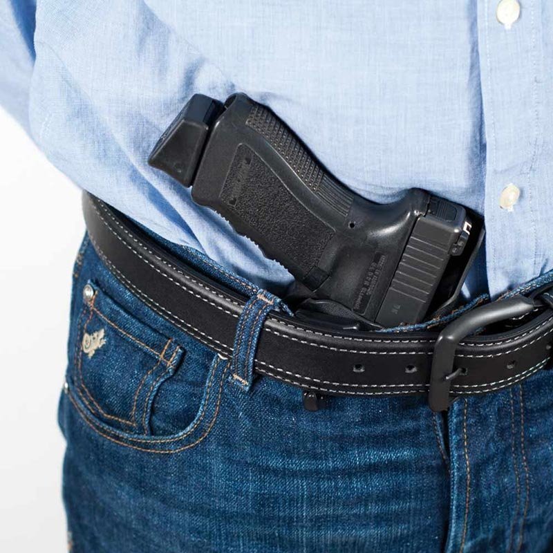 Holster inside Radar 1957 en polymère moulé, rétention niveau I et fixation crantée orientable