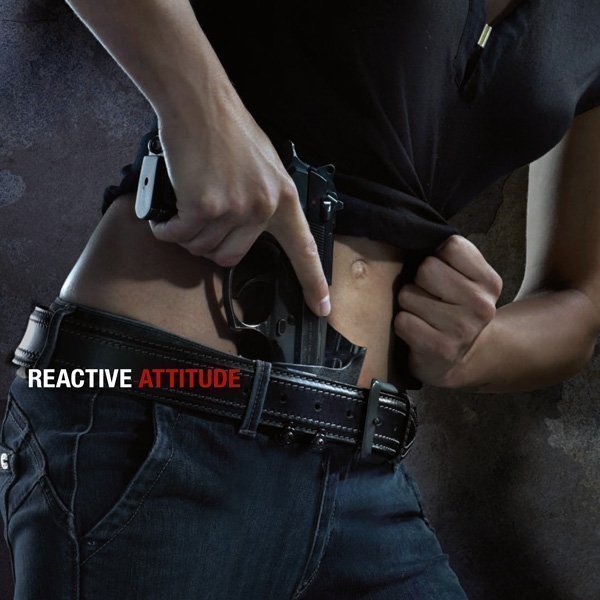 Holster inside Radar 1957 en polymère moulé, rétention niveau I et fixation crantée orientable