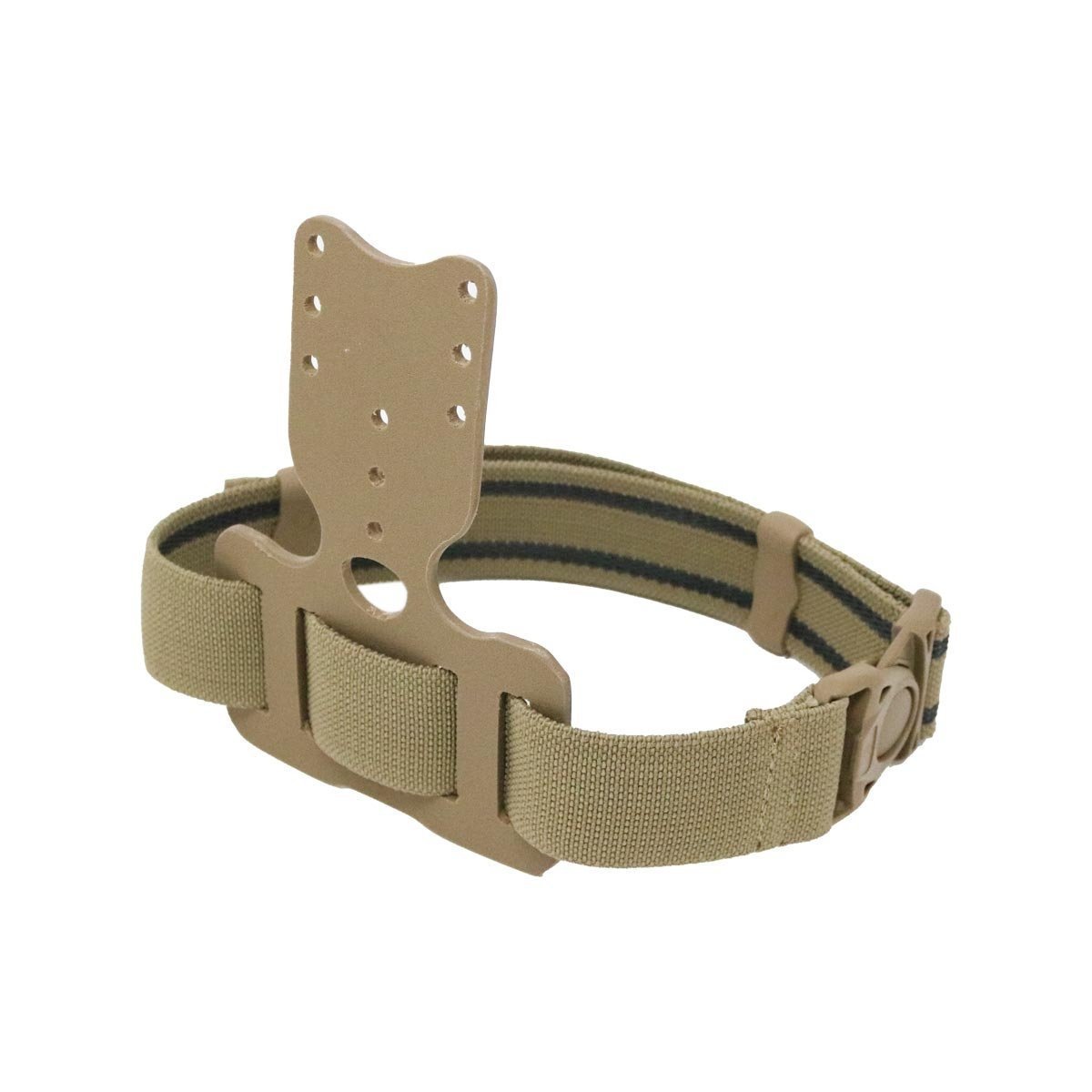Adaptateur stabilisateur de cuisse Radar 1957 à clip rotatif et sangle antidérapante