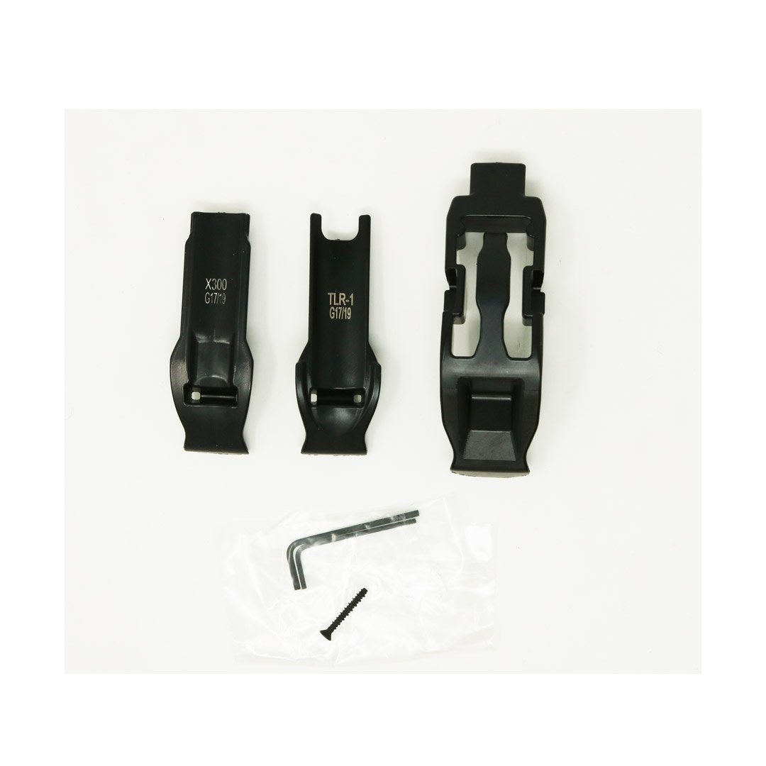 Holster Darwin T-LEP Radar 1957 Glock 17 avec lampe TLR1 ou X300 trois rétentions