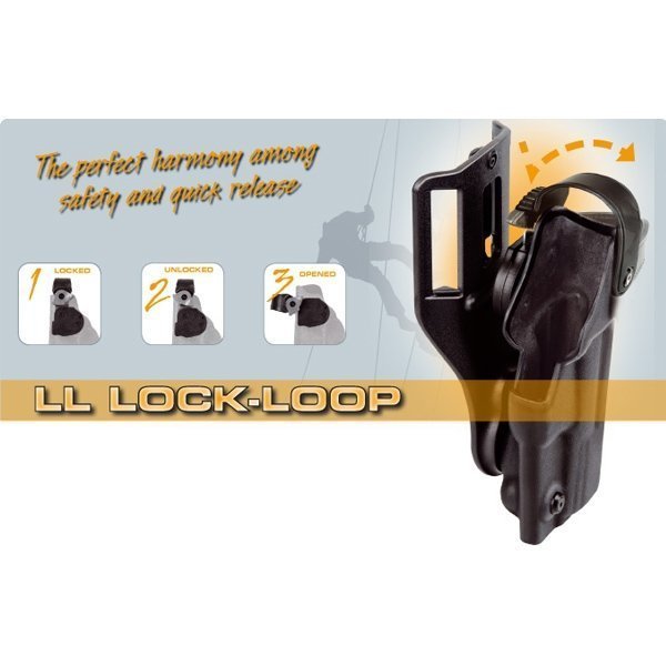 Holster Roto-Plus Radar 1957 SIG 2022 avec TLR1 niveau III Polyform, sûreté LL Lock-Loop